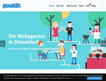 Tablet Screenshot of pixolith.de